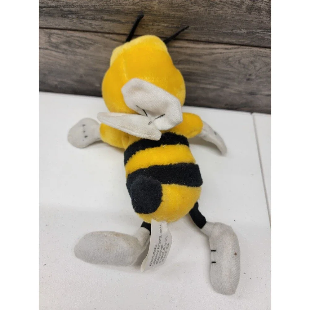 Vintage 1992 Liberty Toy Honey Nut Cheerios Honey Bee Mascot Plush Stuffed